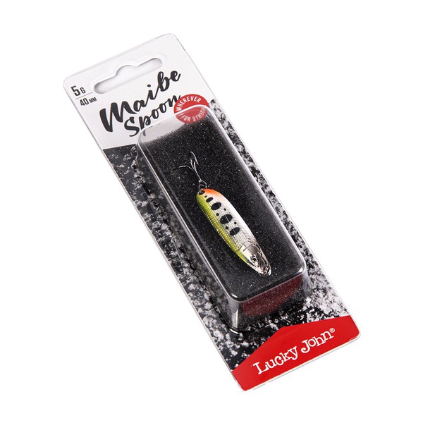 Блесна колеблющаяся Lucky John Maibe Spoon 003, 40мм/5г