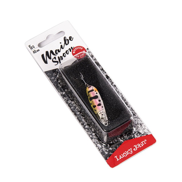 Блесна колеблющаяся Lucky John Maibe Spoon 001, 40мм/5г