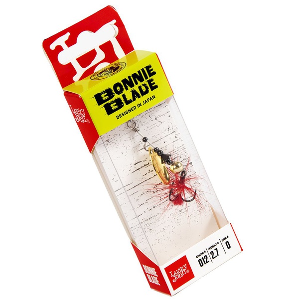 Блесна вращающаяся Lucky John Bonnie Blade №0 012, 2,7г