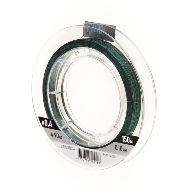 Леска плетёная Feeder Concept Distance х8 Braid Dark Green 150/010
