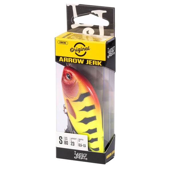 Воблер Lucky John Original Arrow Jerk S 019, 8см