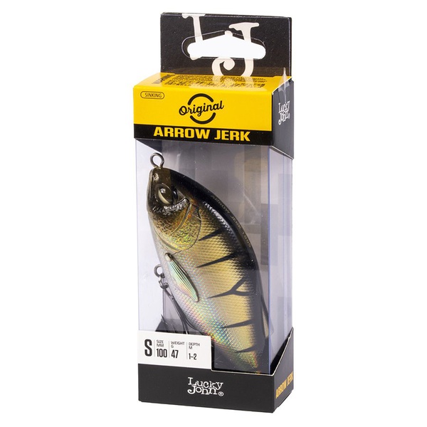 Воблер Lucky John Original Arrow Jerk S 002, 10см
