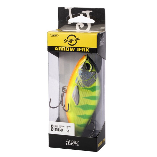 Воблер Lucky John Original Arrow Jerk S 018, 10см