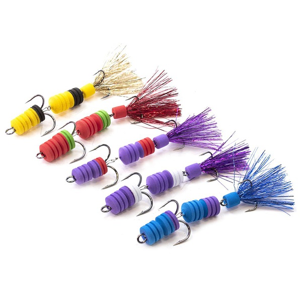 Приманки джиговые Lucky John Pennon Barbellworm 5шт Mix4