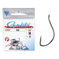 Крючки Gamakatsu F22 Hooks Black разм. 14 (25шт)