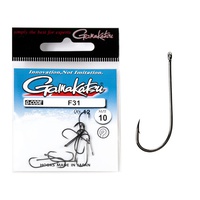 Крючки Gamakatsu F31 New Label Hooks Black разм. 10 (11шт)