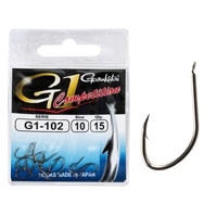 Крючки Gamakatsu G-1 Competition 102 Hooks разм. 10 (15шт)