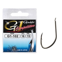 Крючки Gamakatsu G-1 Competition 102 Hooks разм. 16 (15шт)