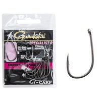 Крючки Gamakatsu G-Carp Specialist R Hooks Grey разм. 02 (10шт)