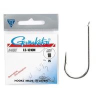 Крючки Gamakatsu LS-1310N Hooks Nickel, разм. 18 (25шт)