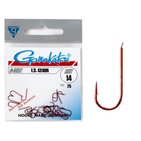 Крючки Gamakatsu LS-1310R Hooks Red, разм. 14 (25шт)