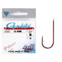 Крючки Gamakatsu LS-1310R Hooks Red, разм. 16 (25шт)