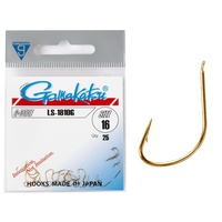 Крючки Gamakatsu LS-1810G Hooks Gold, разм. 16 (25шт)