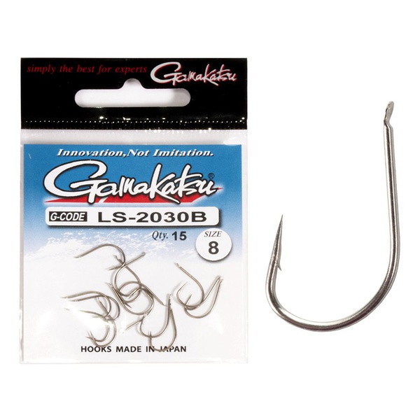 Крючки Gamakatsu LS-2030B New Label Hooks Bronze разм. 08 (15шт)