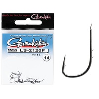 Крючки Gamakatsu LS-2120F New Label Hooks Black разм. 14 (13шт)
