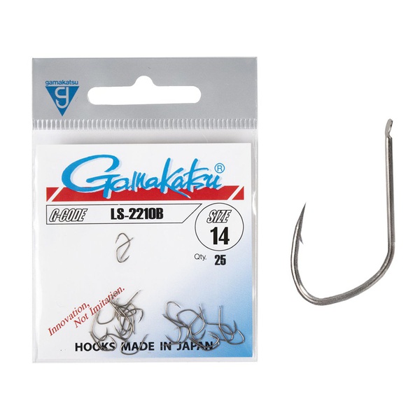 Крючки Gamakatsu LS-2210B Hooks Bronze, разм. 14 (25шт)