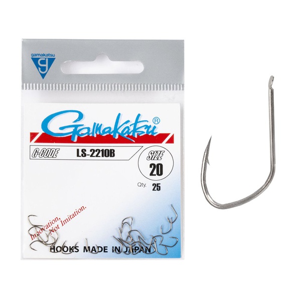 Крючки Gamakatsu LS-2210B Hooks Bronze, разм. 20 (25шт)