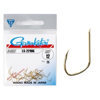 Крючки Gamakatsu LS-2210G Hooks Gold, разм. 12 (25шт)