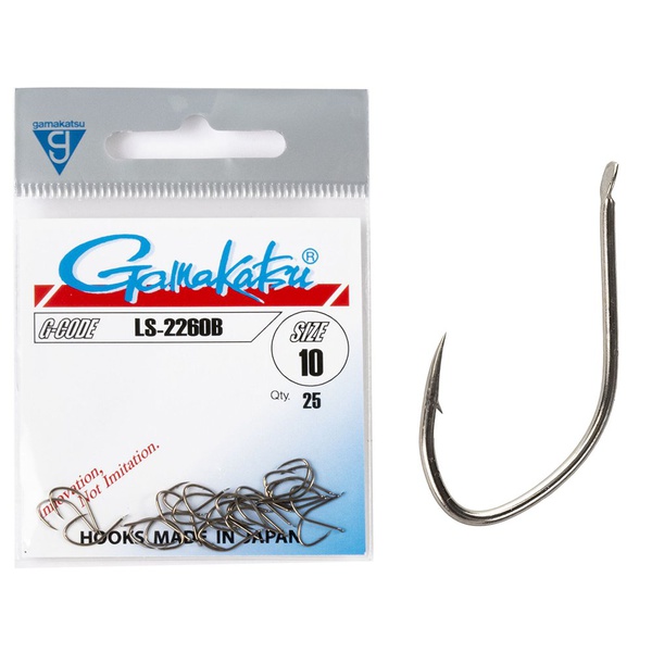Крючки Gamakatsu LS-2260B Hooks Bronze разм. 10 (25шт)