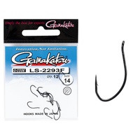 Крючки Gamakatsu LS-2293F New Label Eyed Hooks Black разм. 14 (11шт)