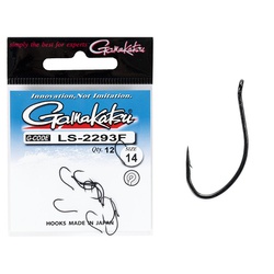 Крючки Gamakatsu LS-2293F New Label Eyed Hooks Black разм. 14 (11шт)