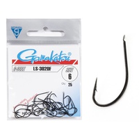 Крючки Gamakatsu LS-3020F Hooks Black разм. 06 (25шт)