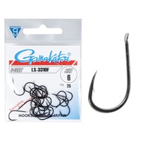 Крючки Gamakatsu LS-3310F Hooks Black разм. 06 (25шт)