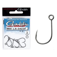 Крючки Gamakatsu LS-3423F New Label Hooks Black разм. 02 (6шт)