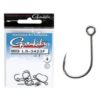 Крючки Gamakatsu LS-3423F New Label Hooks Black разм. 04 (7шт)