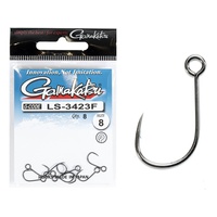 Крючки Gamakatsu LS-3423F New Label Hooks Black разм. 08 (8шт)