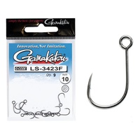 Крючки Gamakatsu LS-3423F New Label Hooks Black разм. 10 (9шт)