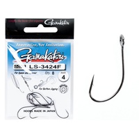 Крючки Gamakatsu LS-3424F New Label Hooks Black разм. 04 (8шт)