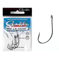 Крючки Gamakatsu LS-3424F New Label Hooks Black разм. 2/0 (4шт)