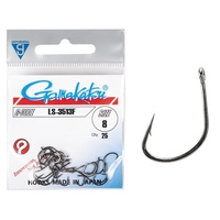 Крючки Gamakatsu LS-3513F Hooks Black разм. 08 (25шт)