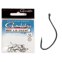 Крючки Gamakatsu LS-3524F New Label Eyed Hooks Black разм. 12 (13шт)