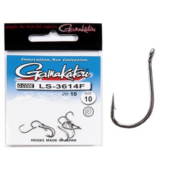 Крючки Gamakatsu LS-3614F New Label Hooks Black разм. 10 (10шт)