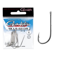 Крючки Gamakatsu LS-5213N New Label Hooks Nickel разм. 01 (9шт)