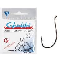 Крючки Gamakatsu LS-5314F Hooks Black разм. 08  (10шт)