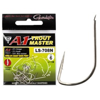Крючки Gamakatsu TM A1 LS-708N Hooks Nickel разм. 06 (15шт)