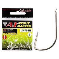 Крючки Gamakatsu TM A1 LS-708N Hooks Nickel разм. 08 (15шт)