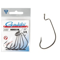 Крючки офсетные Gamakatsu Worm 314 Hooks разм. 3/0 (6шт)