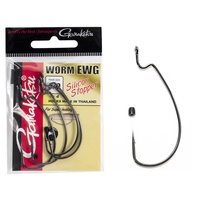 Крючки офсетные Gamakatsu Worm Ewg Hooks Sil Stopper Black разм. 5/0 (4шт)