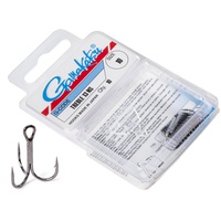 Крючки-тройники Gamakatsu 13NS Treble Hooks Black, разм. 10 (10шт)