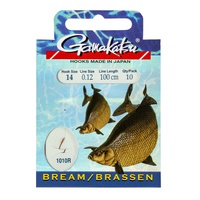 Крючки с поводком Gamakatsu Booklet Bream 1010R разм. 14-0.12мм/100см (10шт)