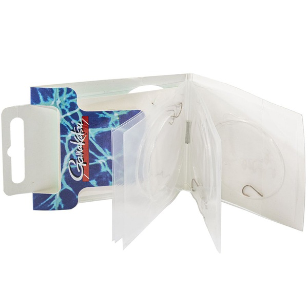 Крючки с поводком Gamakatsu Booklet Maggots 1010B разм. 12-0.12мм 60см (10шт)