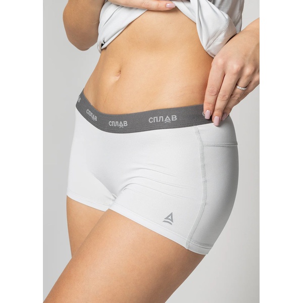 Термошорты женская Сплав Fresh светло-серый