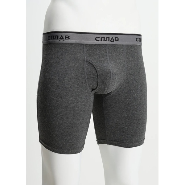 Трусы-боксеры Сплав Топаз М темный меланж