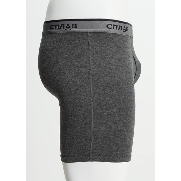 Трусы-боксеры Сплав Топаз М темный меланж