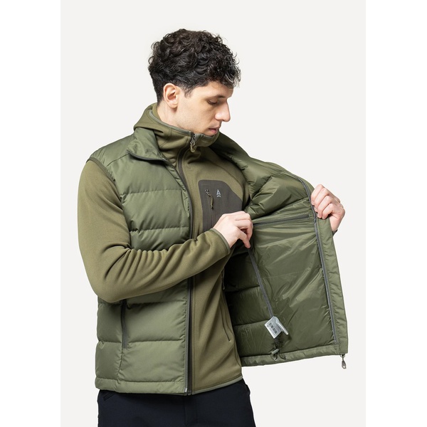 Жилет пуховый Сплав Nordvik олива