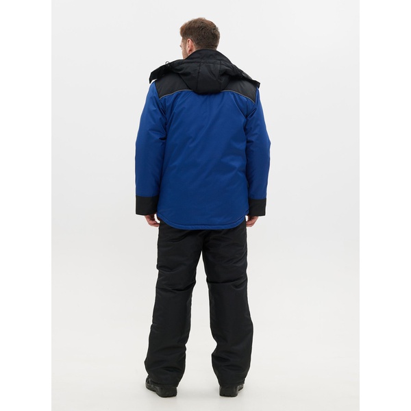 Костюм зимний Huntsman Полюс (тк. Cell) синий/черный